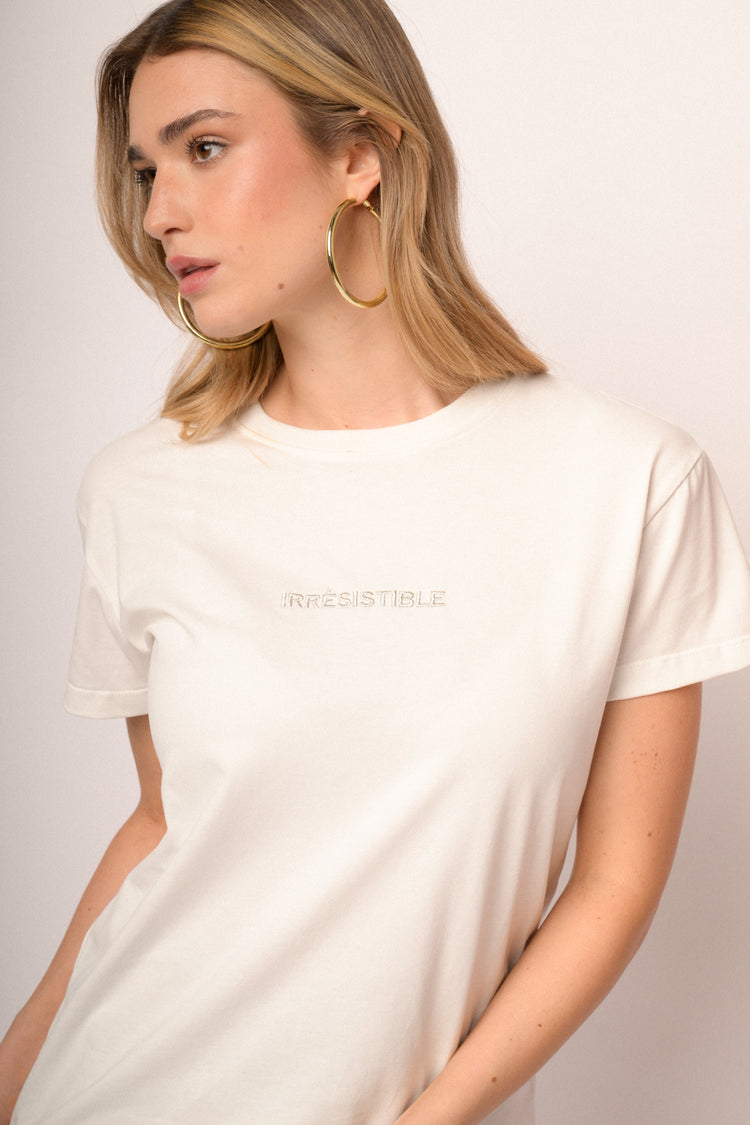 T-shirt Irrésistible in cotone