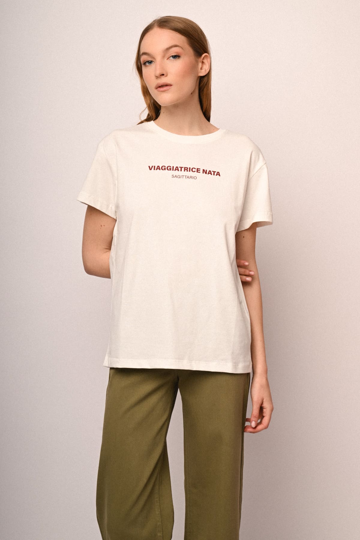T-shirt Segni Zodiacali Sagittario in cotone