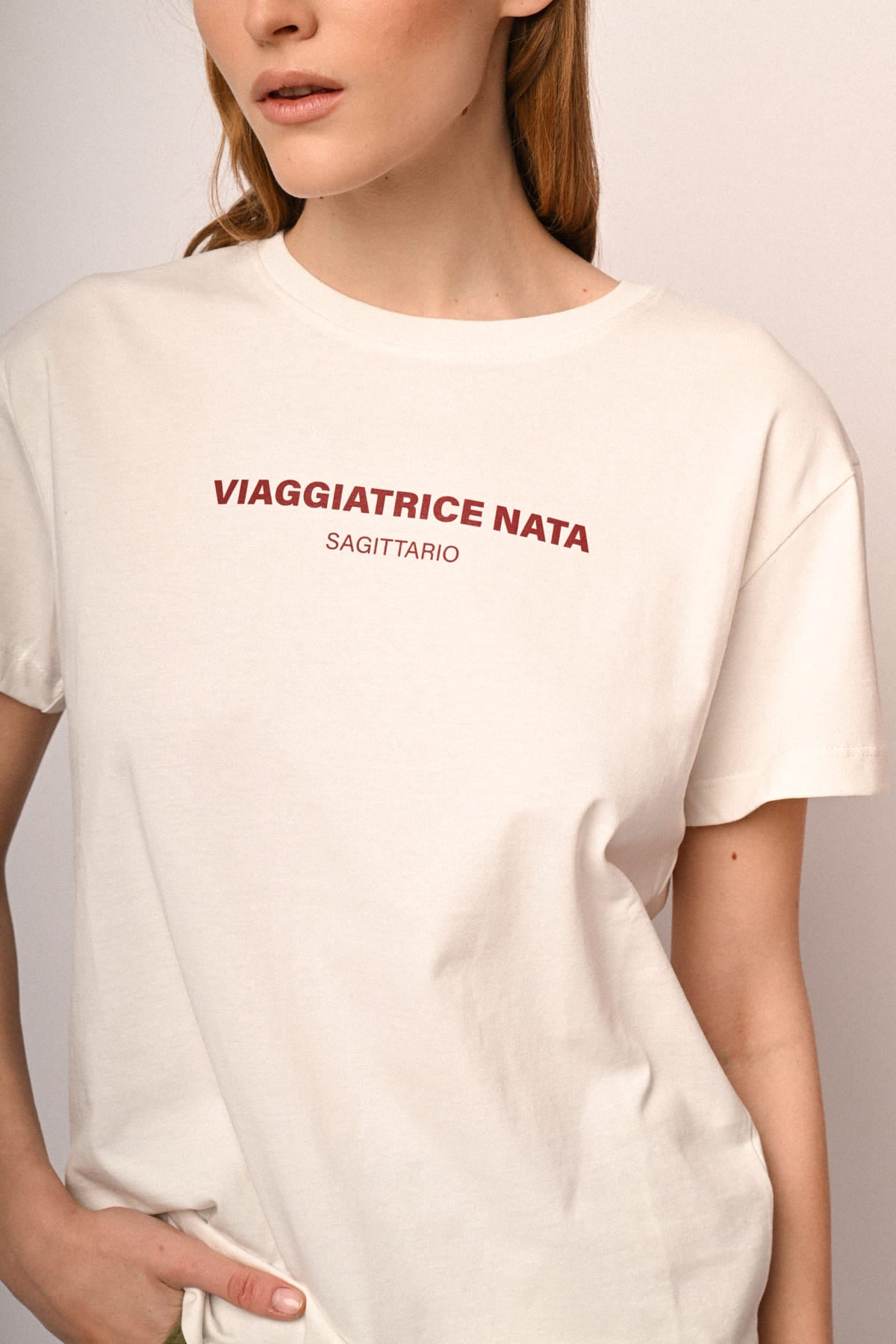 T-shirt Segni Zodiacali Sagittario in cotone