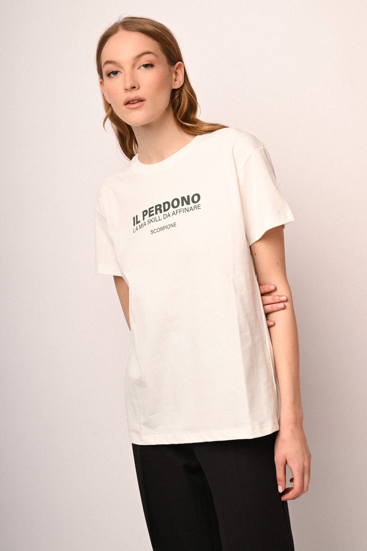 T-shirt Segni Zodiacali Scorpione in cotone