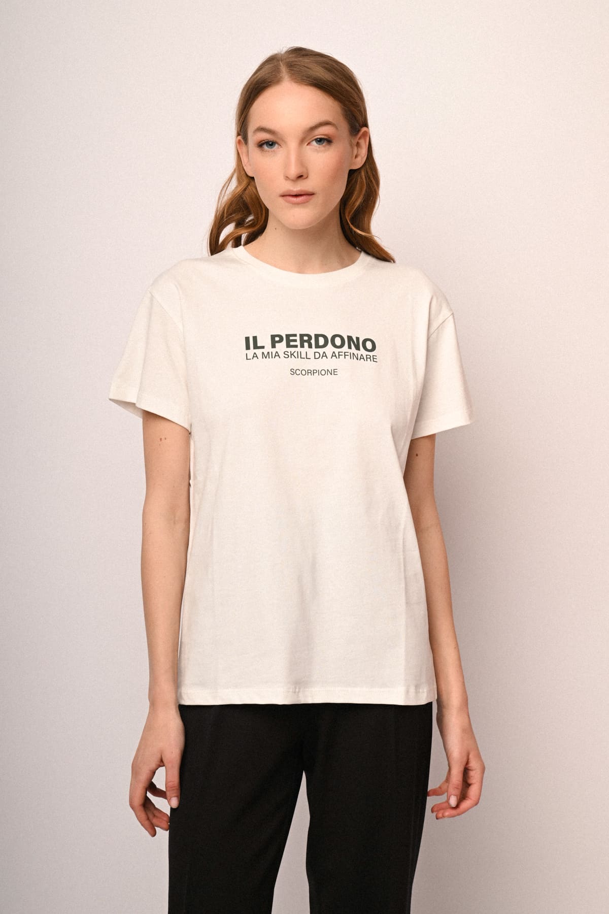 T-shirt Segni Zodiacali Scorpione in cotone