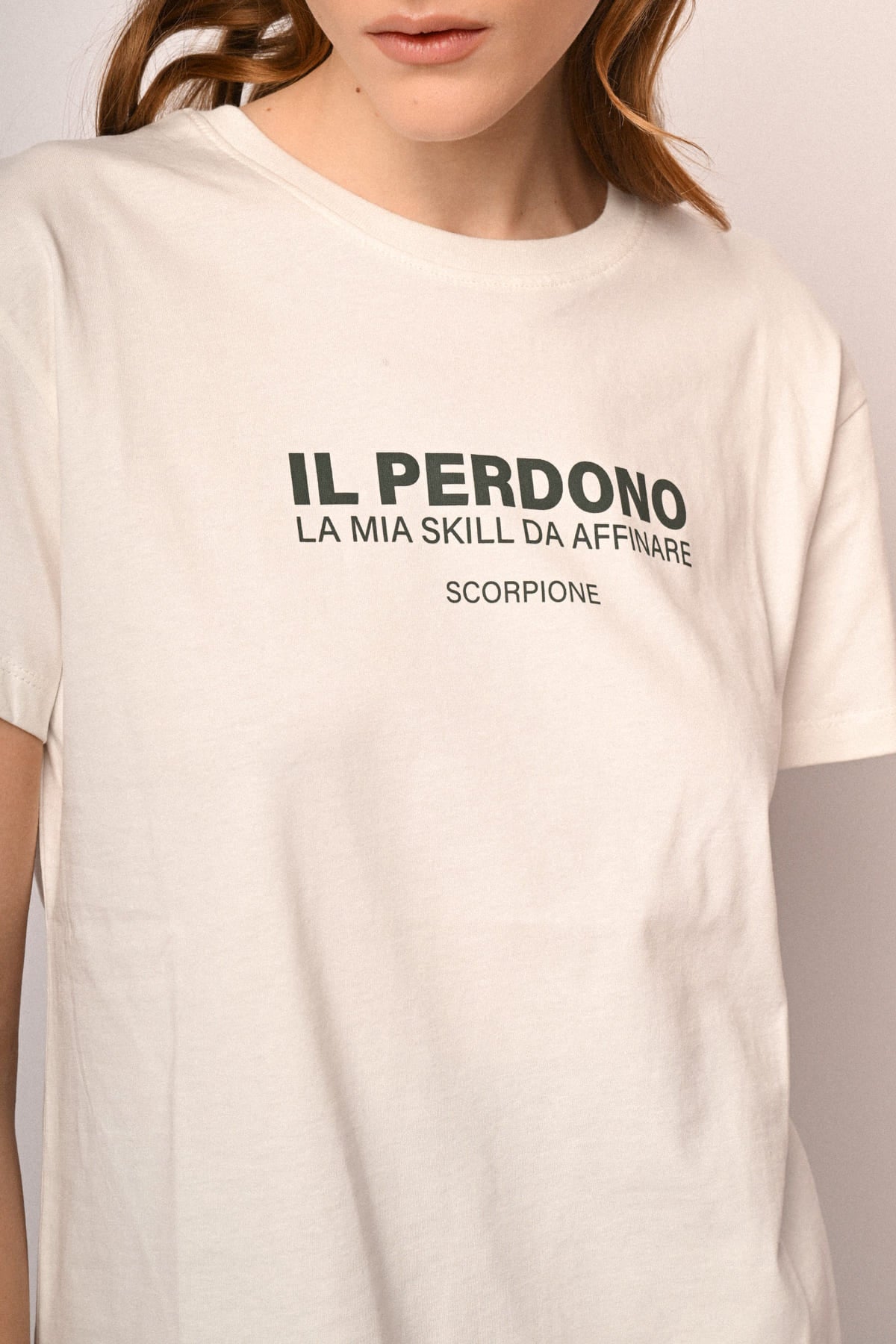 T-shirt Segni Zodiacali Scorpione in cotone