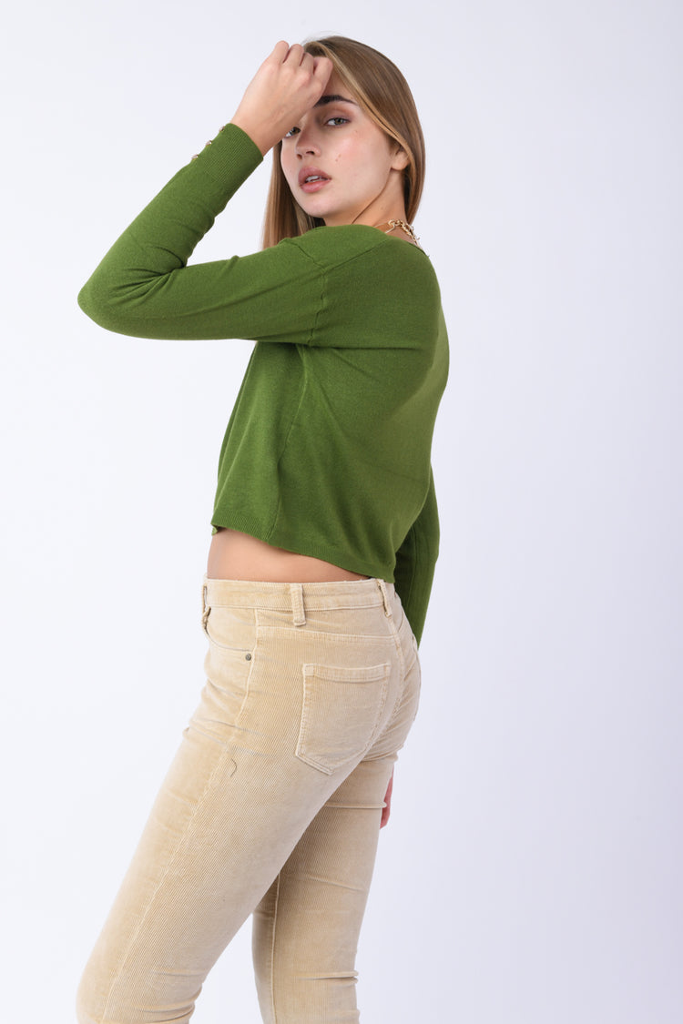Pull con scollo a barchetta