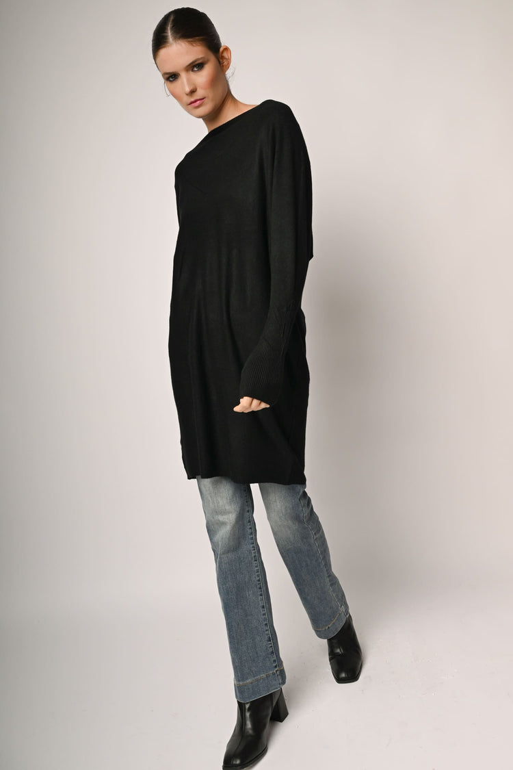 Pull oversize alla Bardot