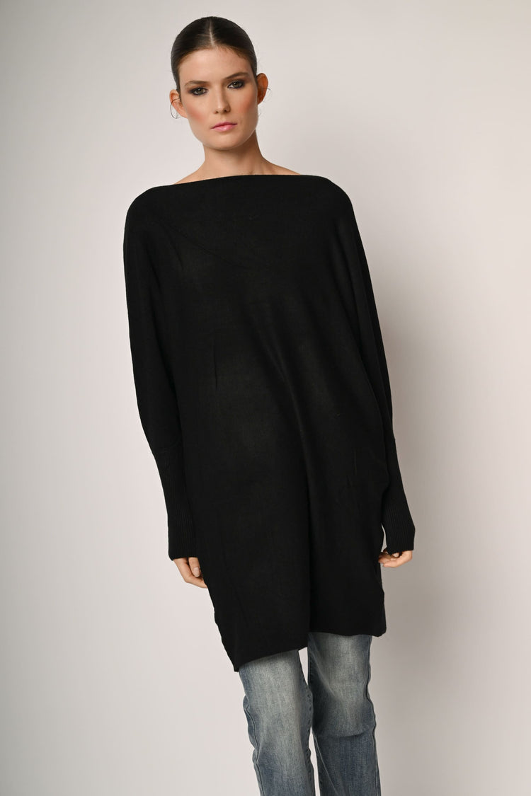 Pull oversize alla Bardot