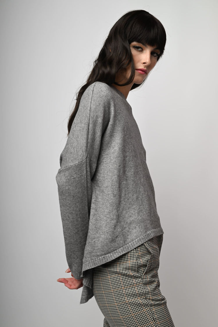 Pull oversize misto viscosa