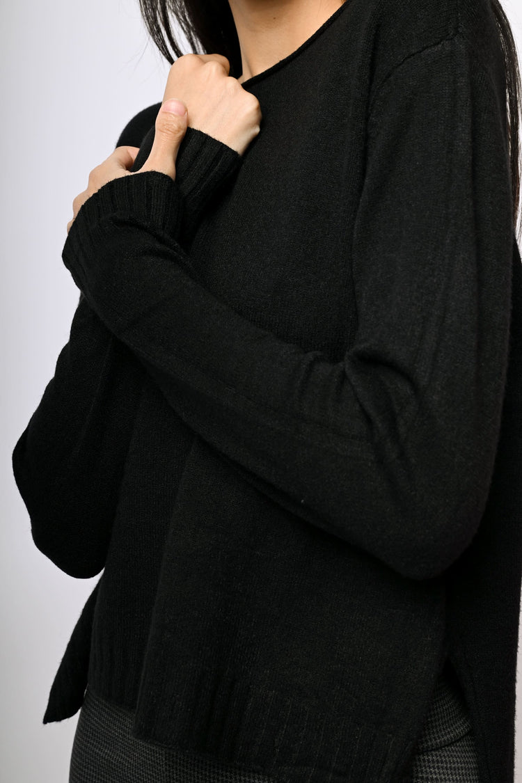 Pull oversize misto viscosa