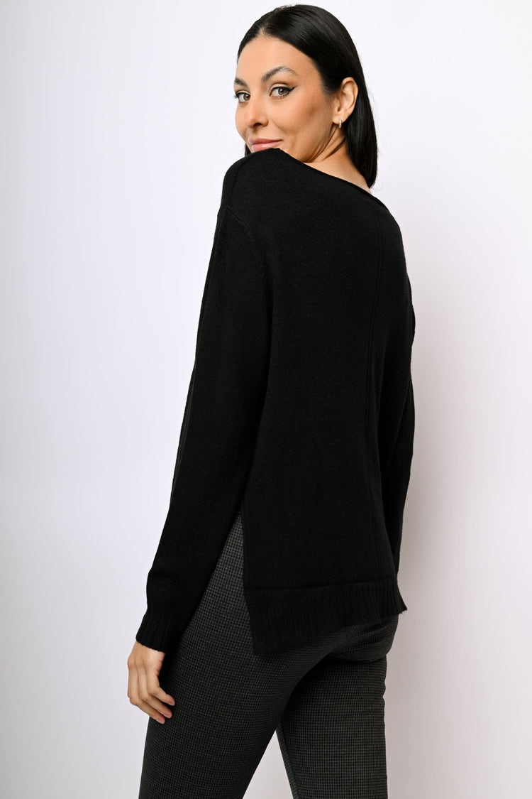 Pull oversize misto viscosa