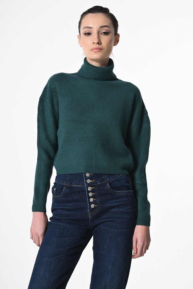 Dolcevita crop a costine