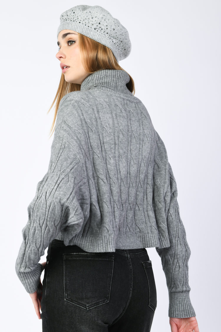 Dolcevita boxy a trecce