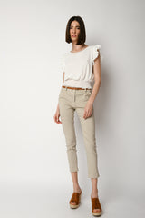 Pantaloni slim-fit con cintura