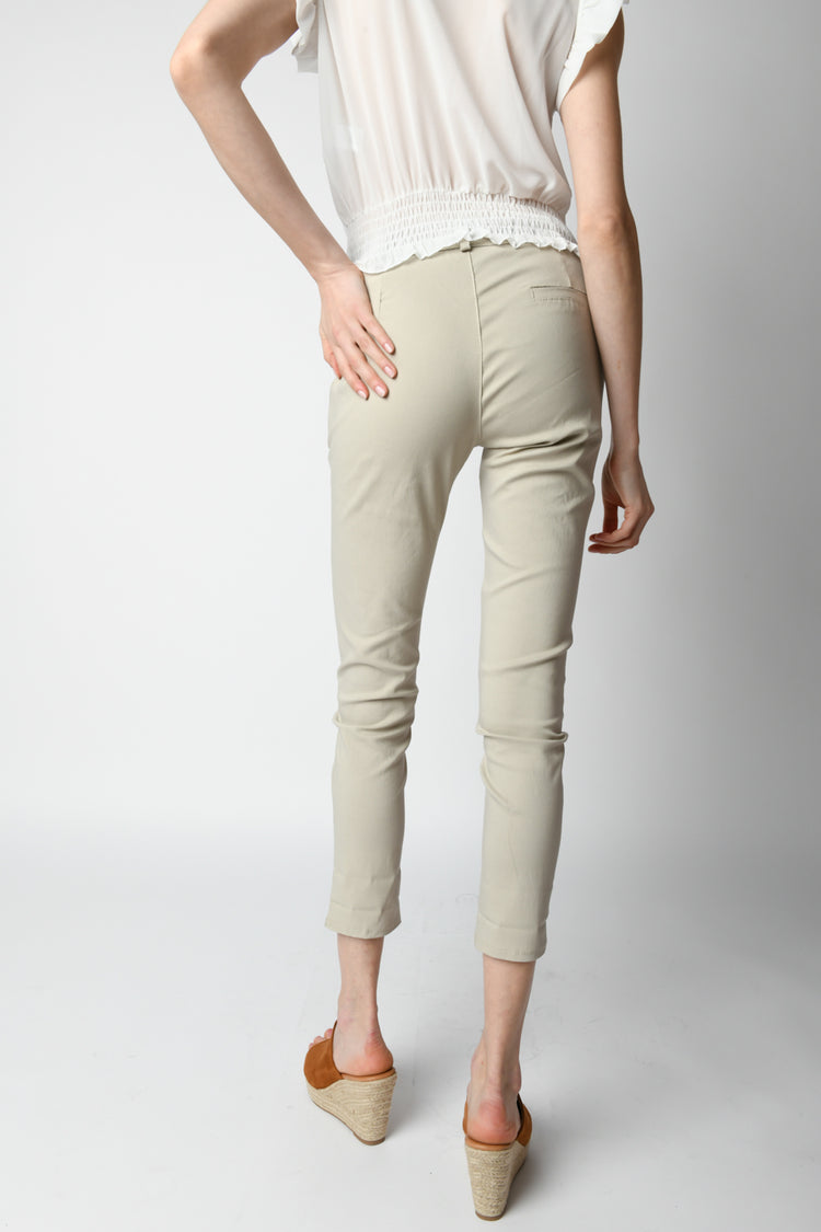 Pantaloni slim-fit con cintura