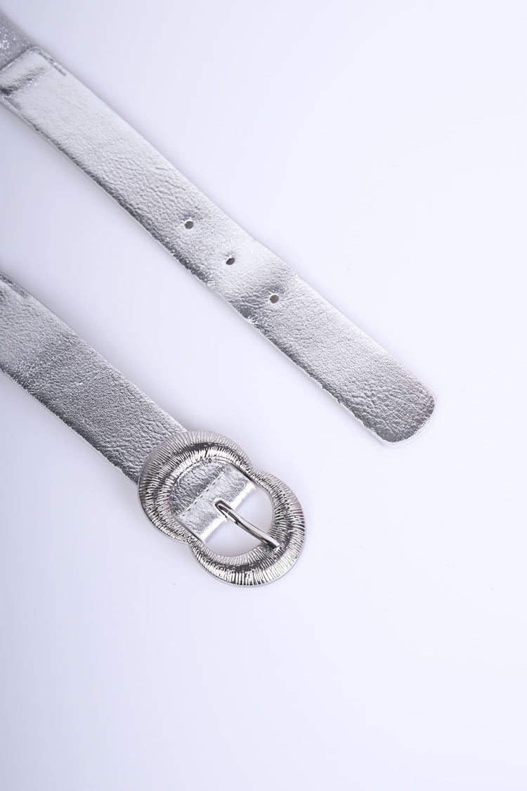 Cintura elastica con fibbia a doppio cerchio