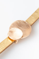Bracciale con doppi cerchi