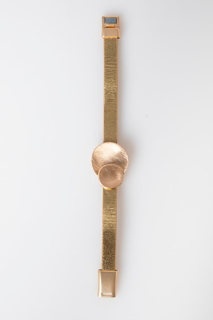 Bracciale con doppi cerchi
