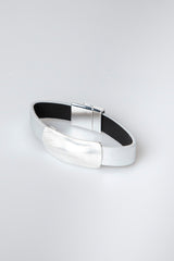 Bracciale in similpelle con decorazione