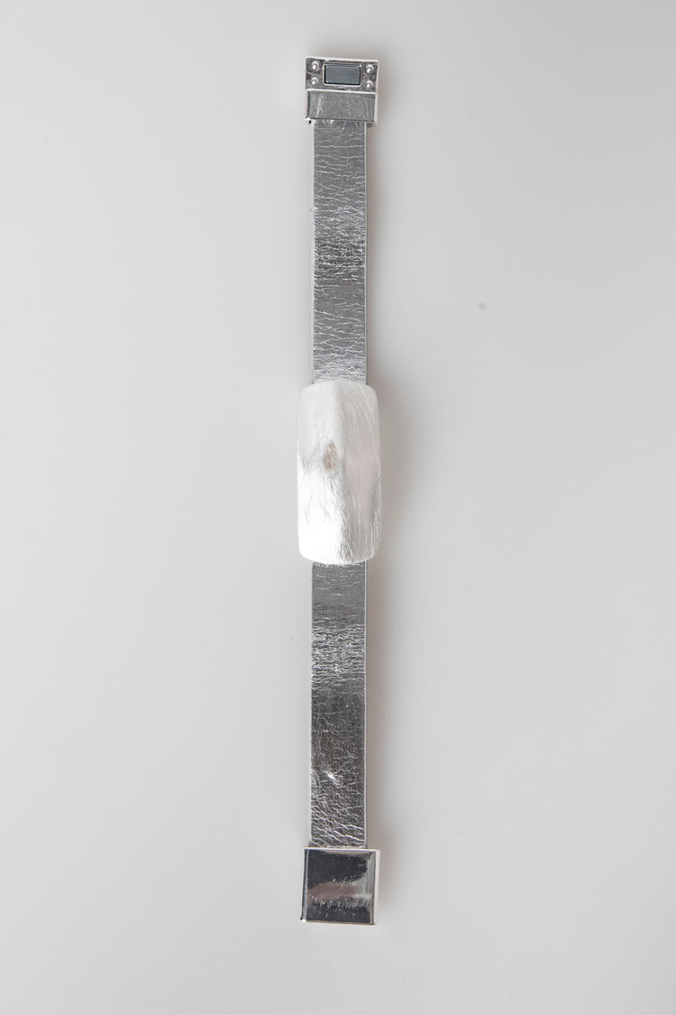 Bracciale in similpelle con decorazione