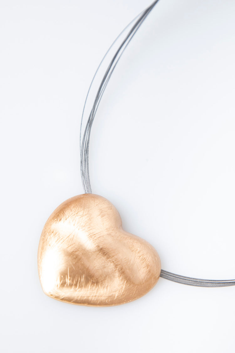 Collana con pendente a cuore