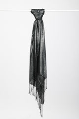 Sciarpa in tessuto lurex