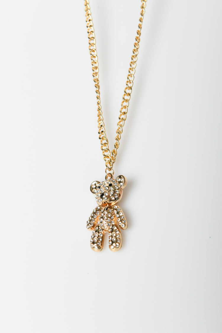 Collana con pendente a orsetto
