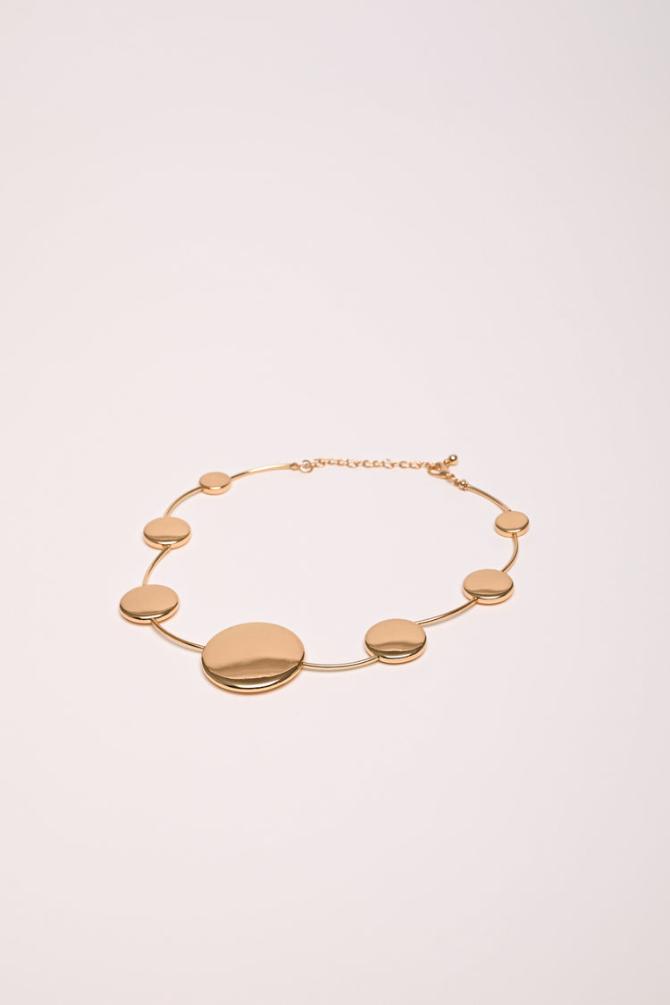 Collana con pendenti circolari