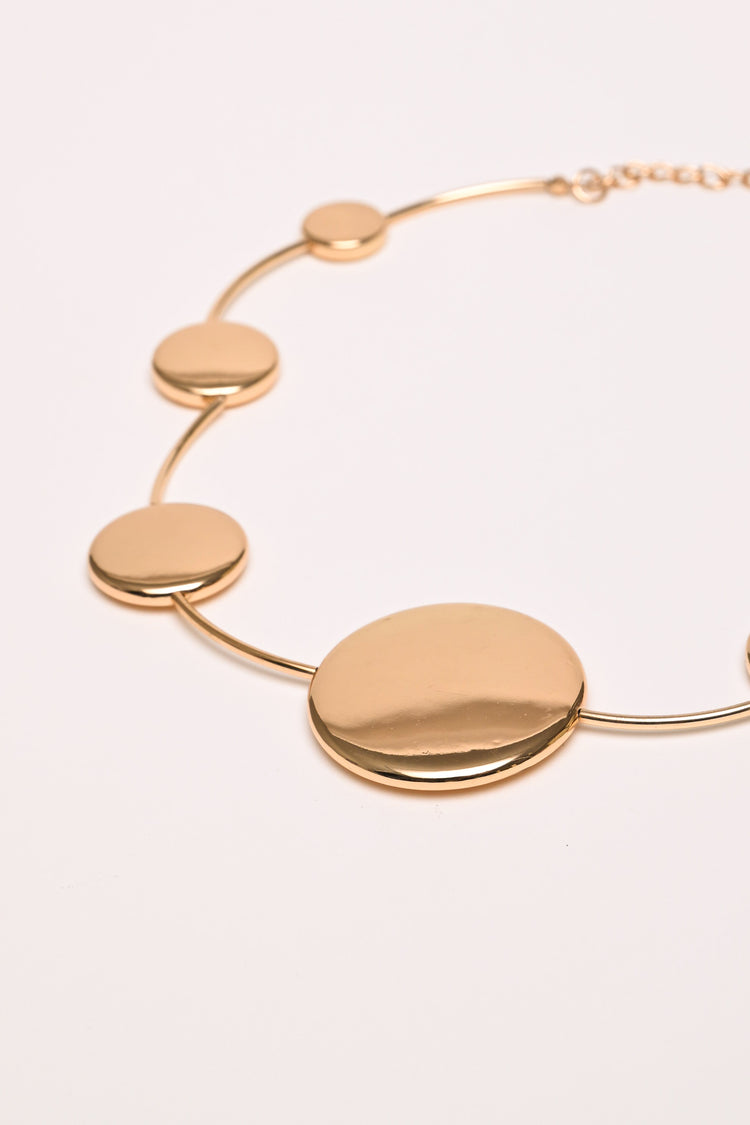 Collana con pendenti circolari