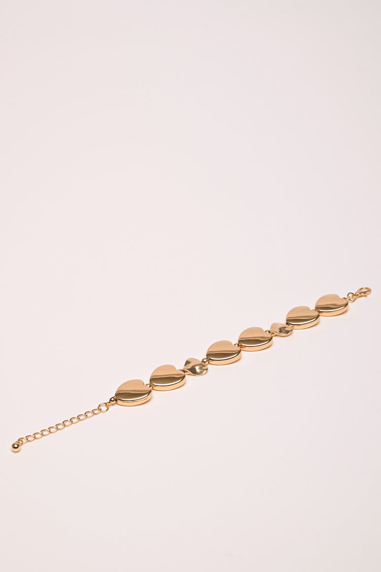 Bracciale con cuori