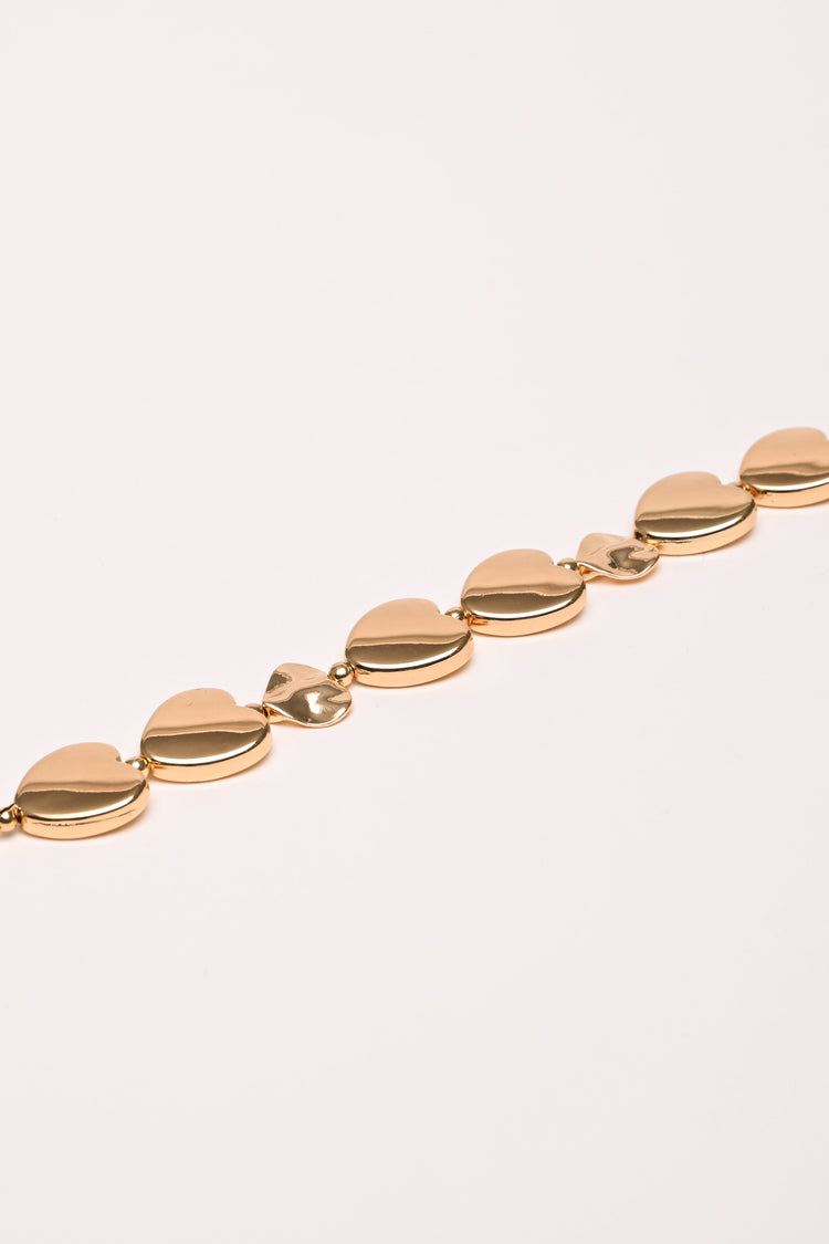 Bracciale con cuori