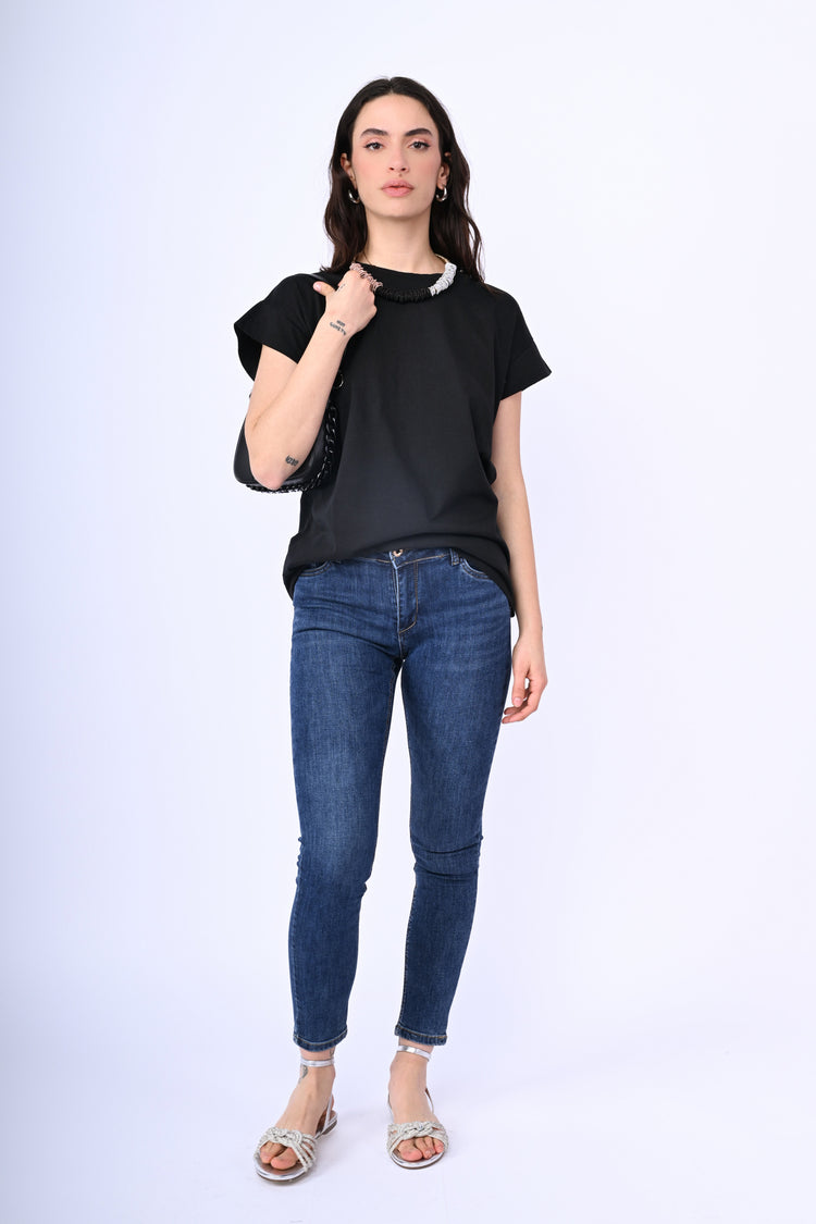 T-shirt oversize in cotone