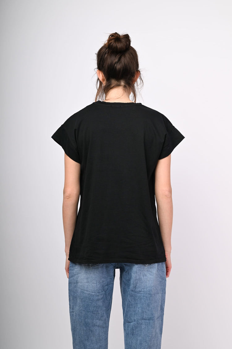 T-shirt Whatever in cotone