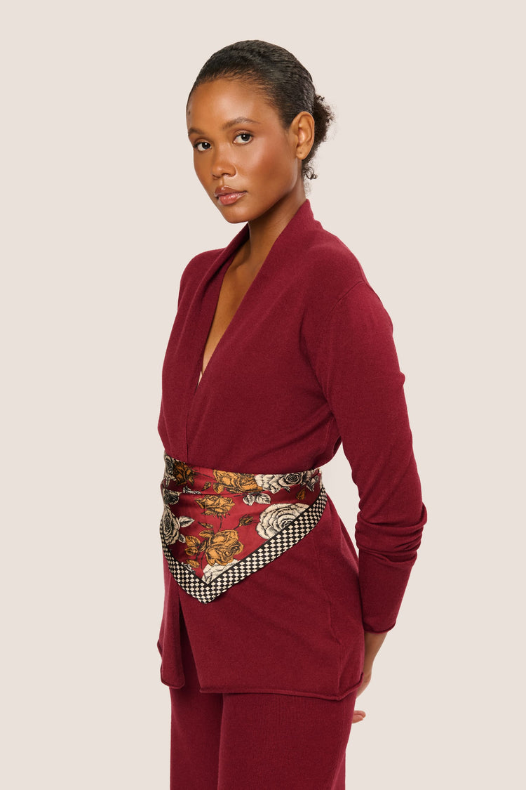 Cardigan senza chiusura