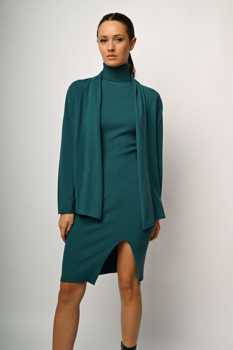 Cardigan misto viscosa