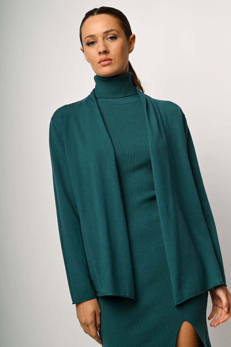 Cardigan misto viscosa