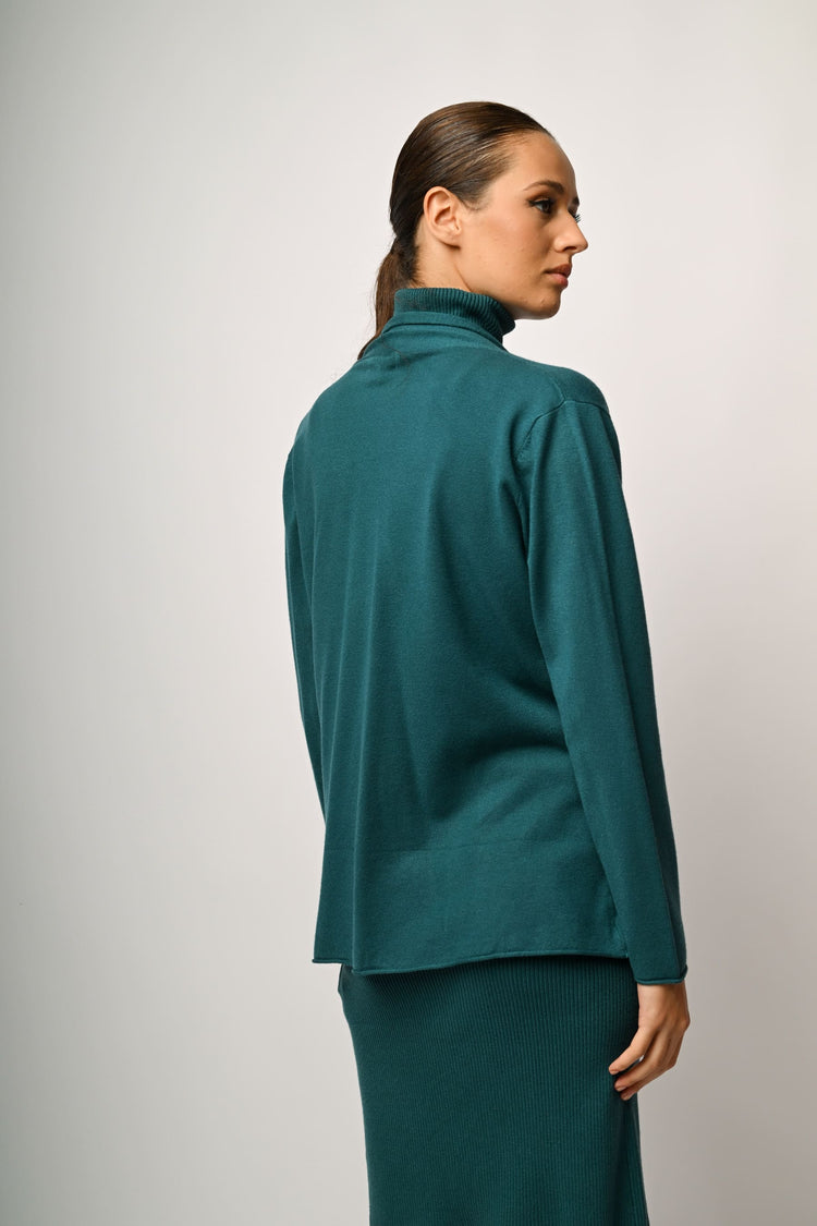 Cardigan misto viscosa