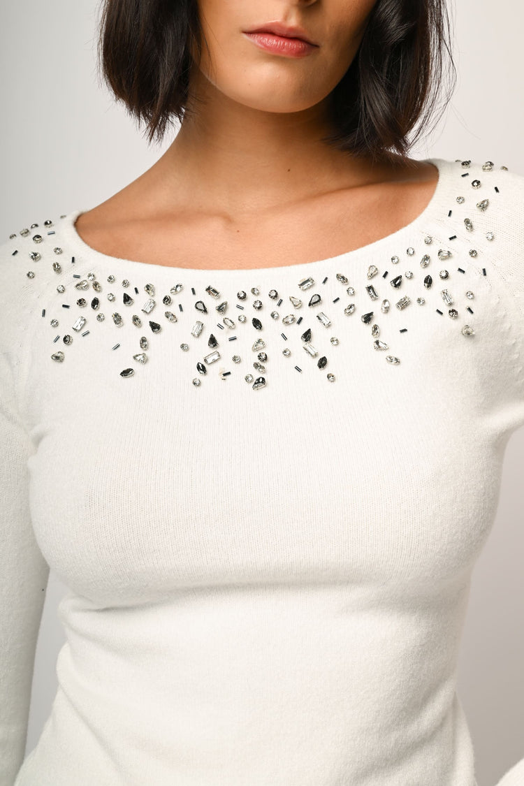Maglia shiffer applicazione spalle