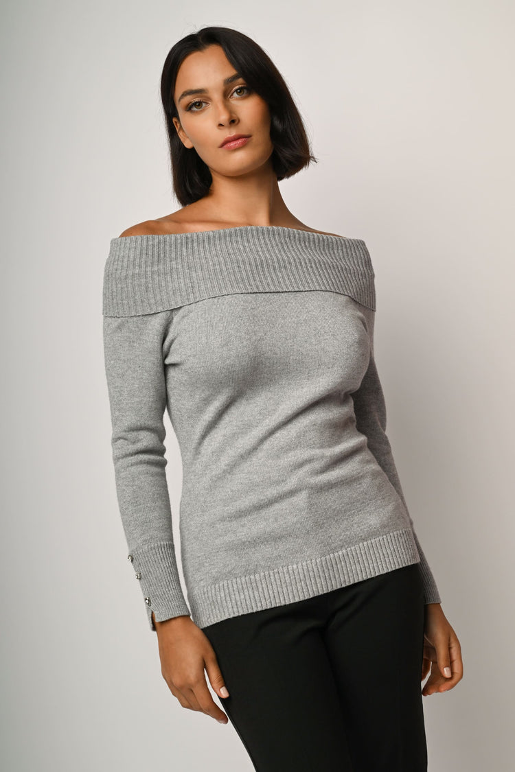 Pull con spalle scoperte