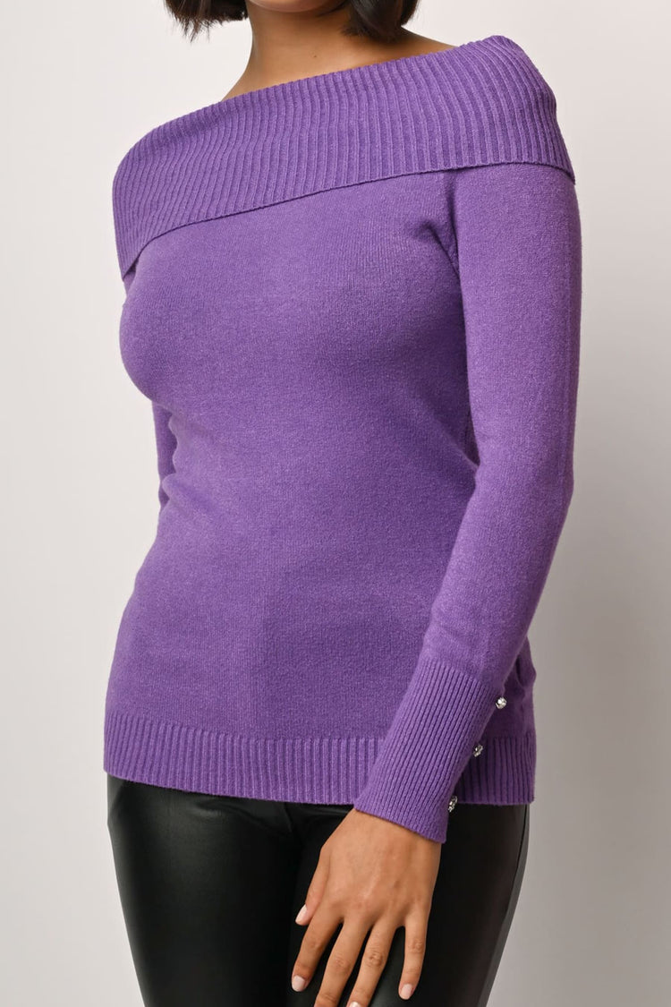 Pull con spalle scoperte