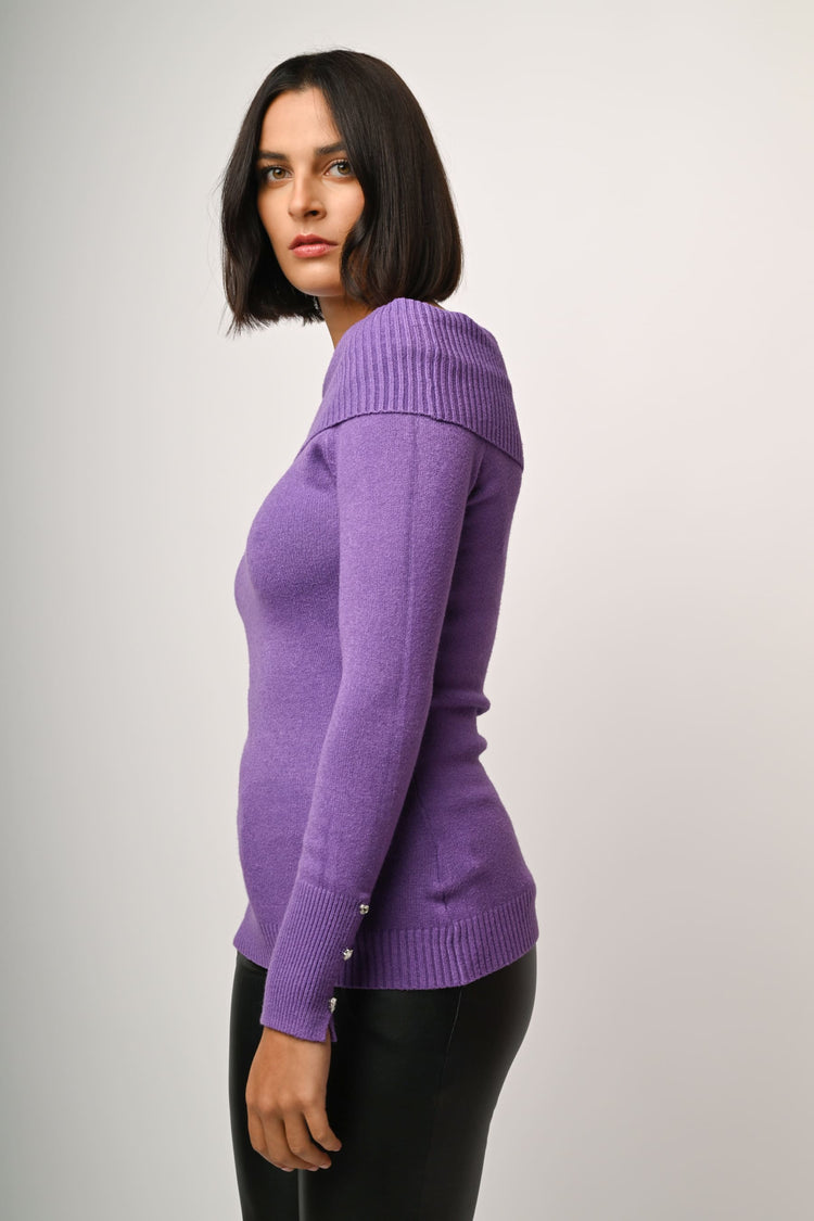 Pull con spalle scoperte