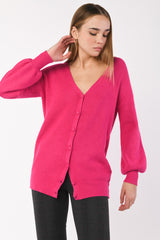 Cardigan oversize a costine