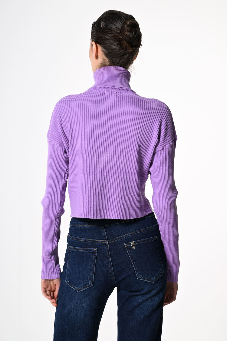 Dolcevita crop a costine