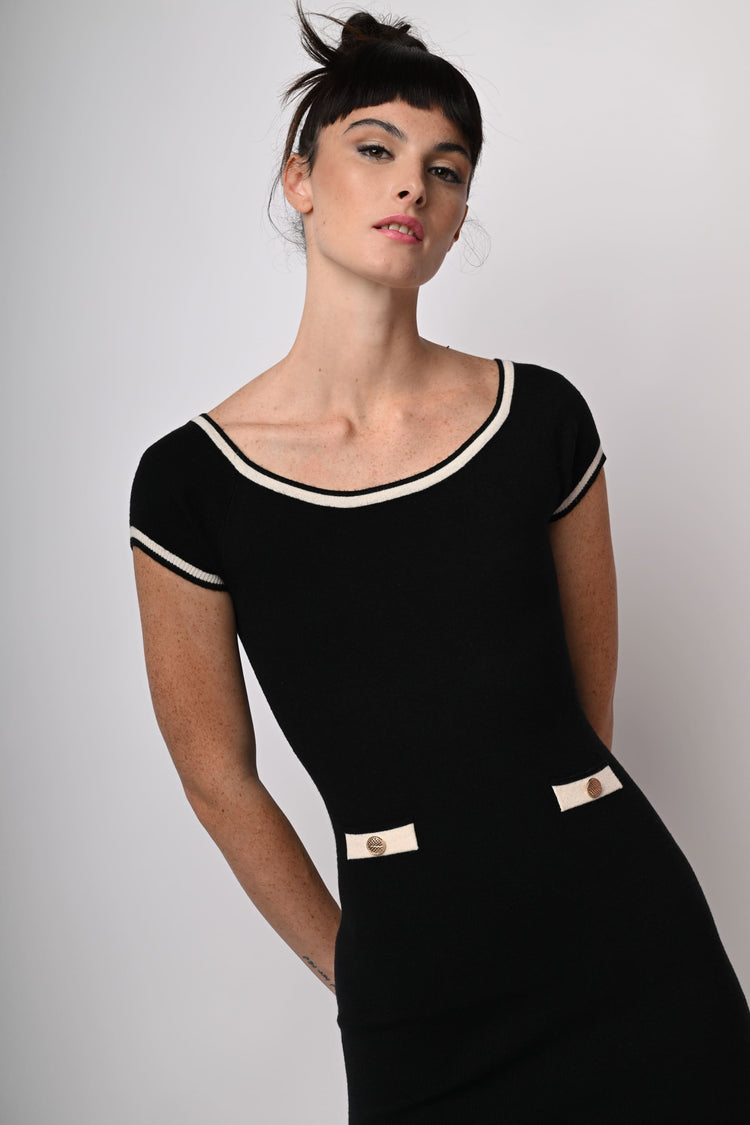 Mini abito in maglia