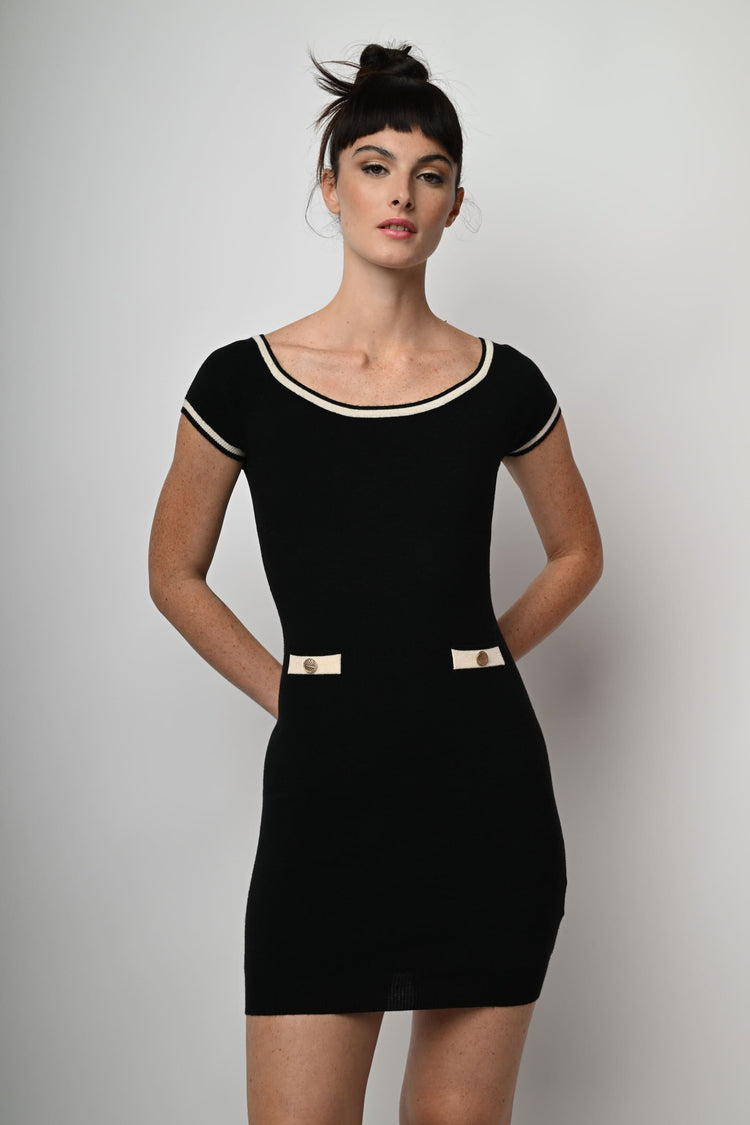 Mini abito in maglia