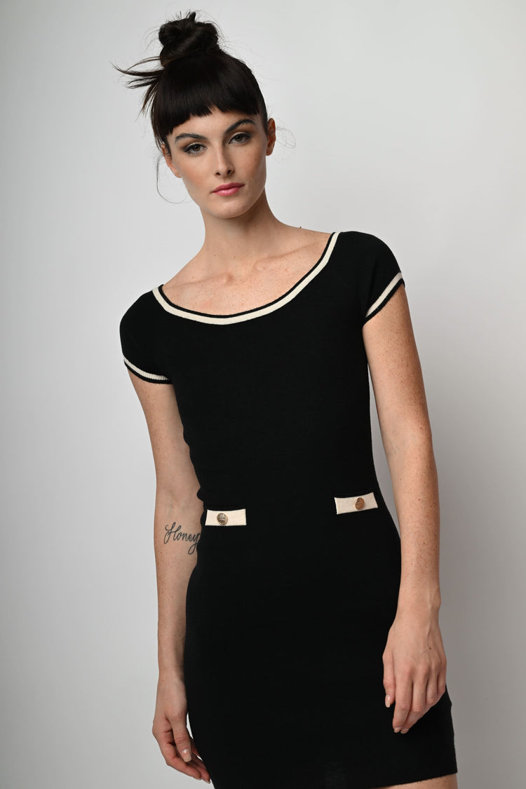 Mini abito in maglia