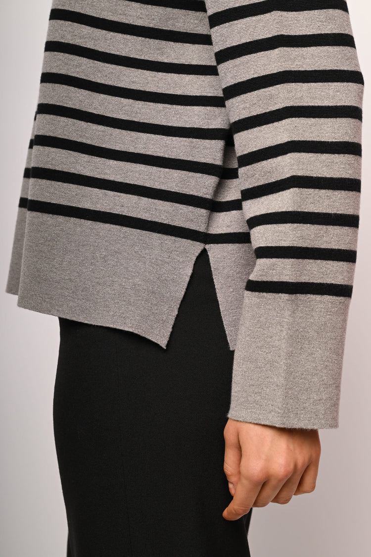 Lupetto oversize a righe