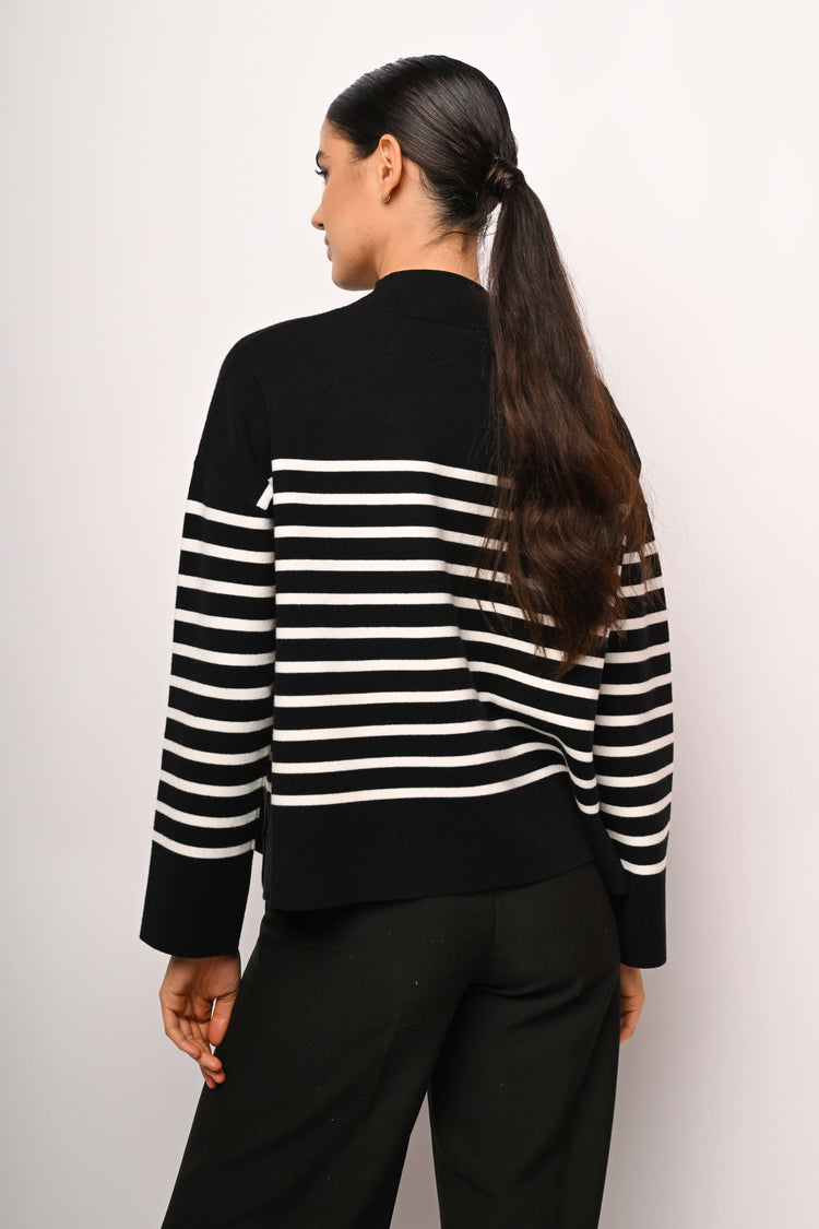 Lupetto oversize a righe