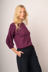 Maglia maniche palloncino