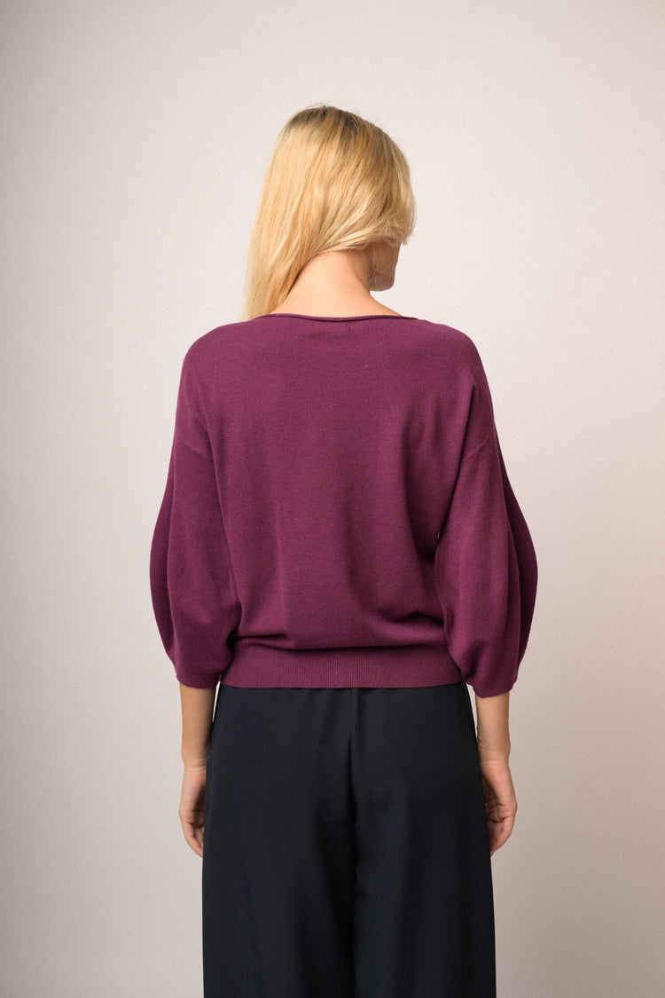 Maglia maniche palloncino