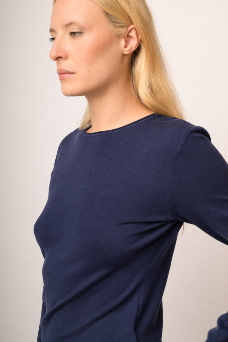 Maglia girocollo basic