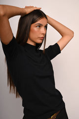 Lupetto a maniche corte
