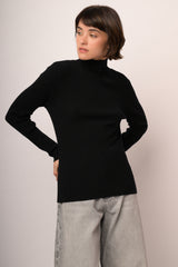 Maglia lupetto con bottoni manica